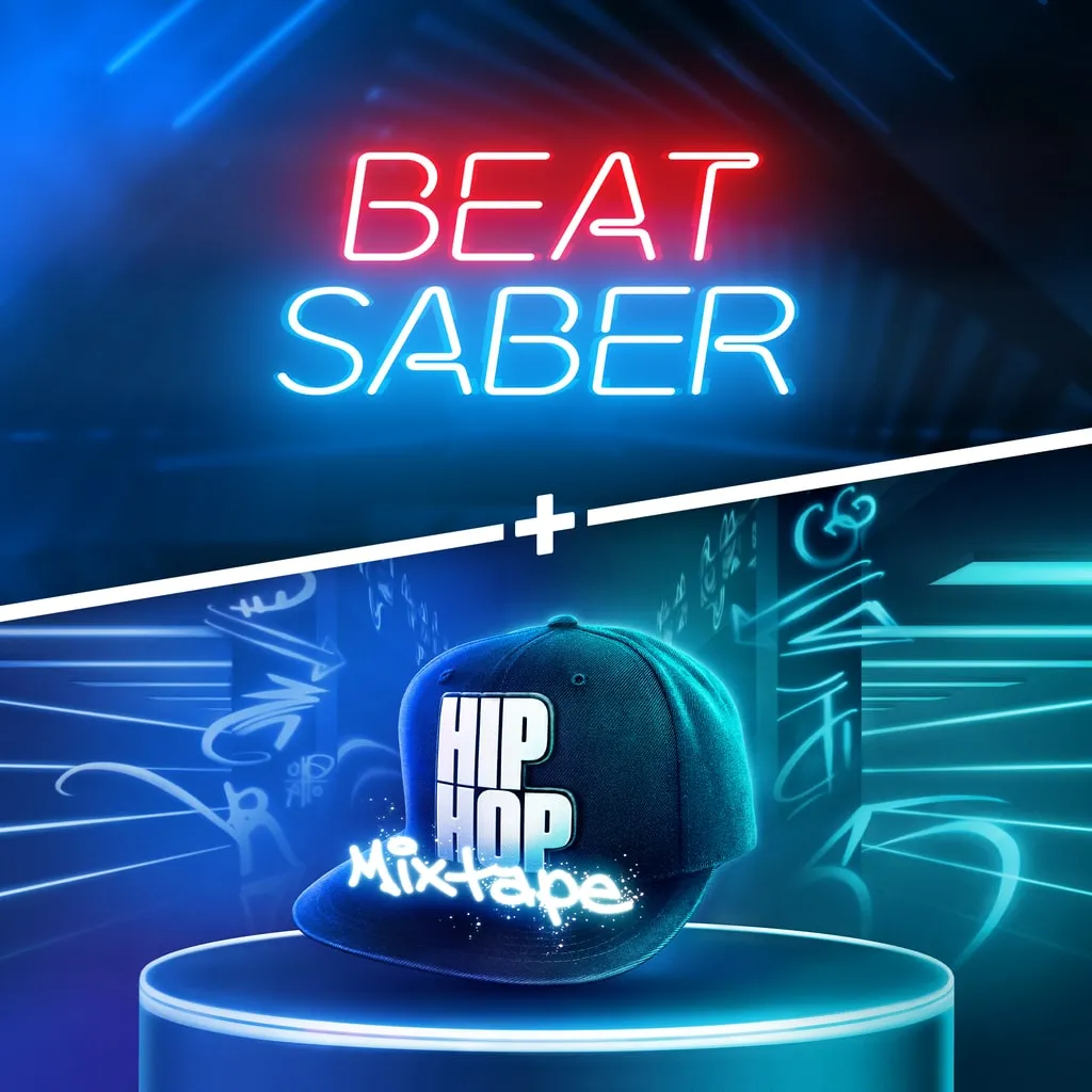 Beat Saber + Hip Hop Mixtape [PS4, PS5] cover