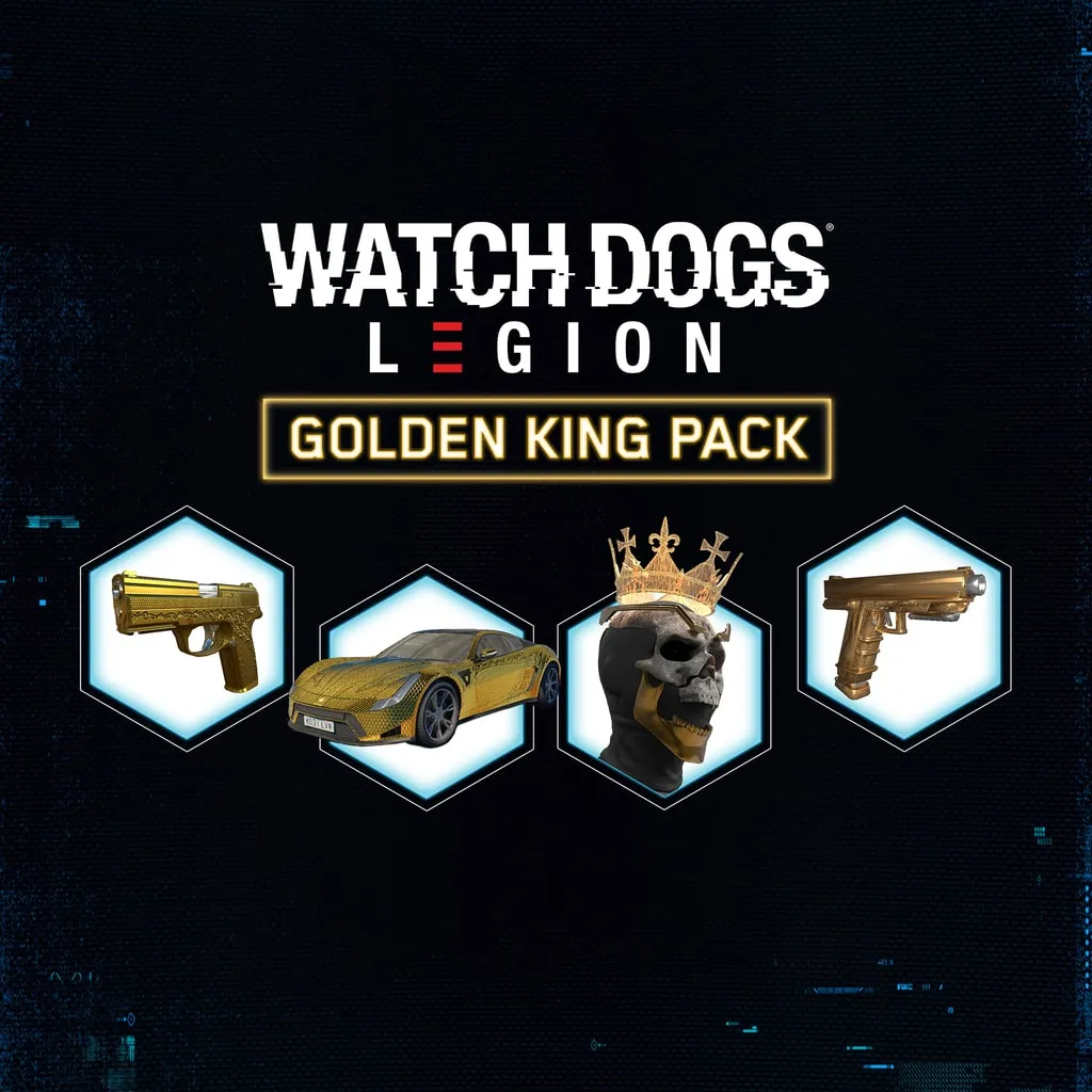 Watch Dogs: Legion - Golden King Pack [PS4, PS5] - изображение 1