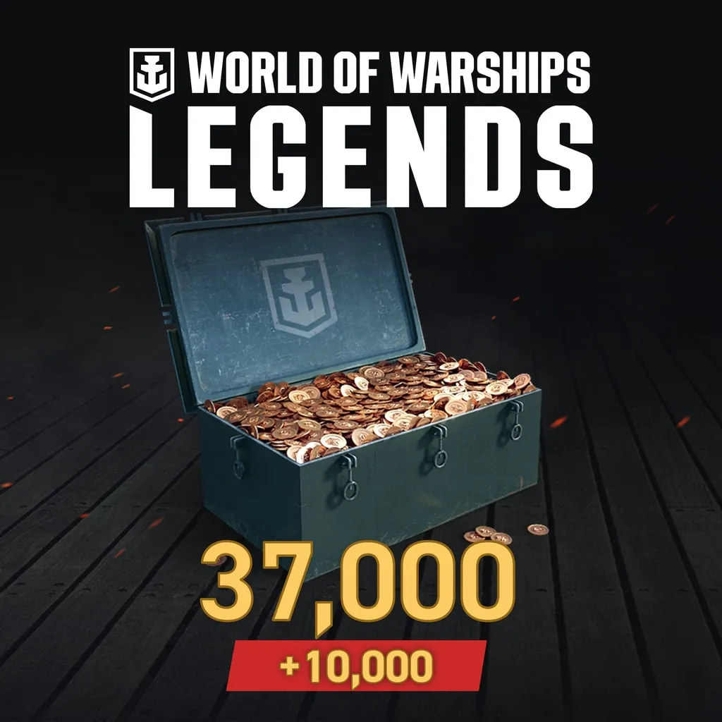 World of Warships: Legends - PS4 47,000 Doubloons - изображение 1