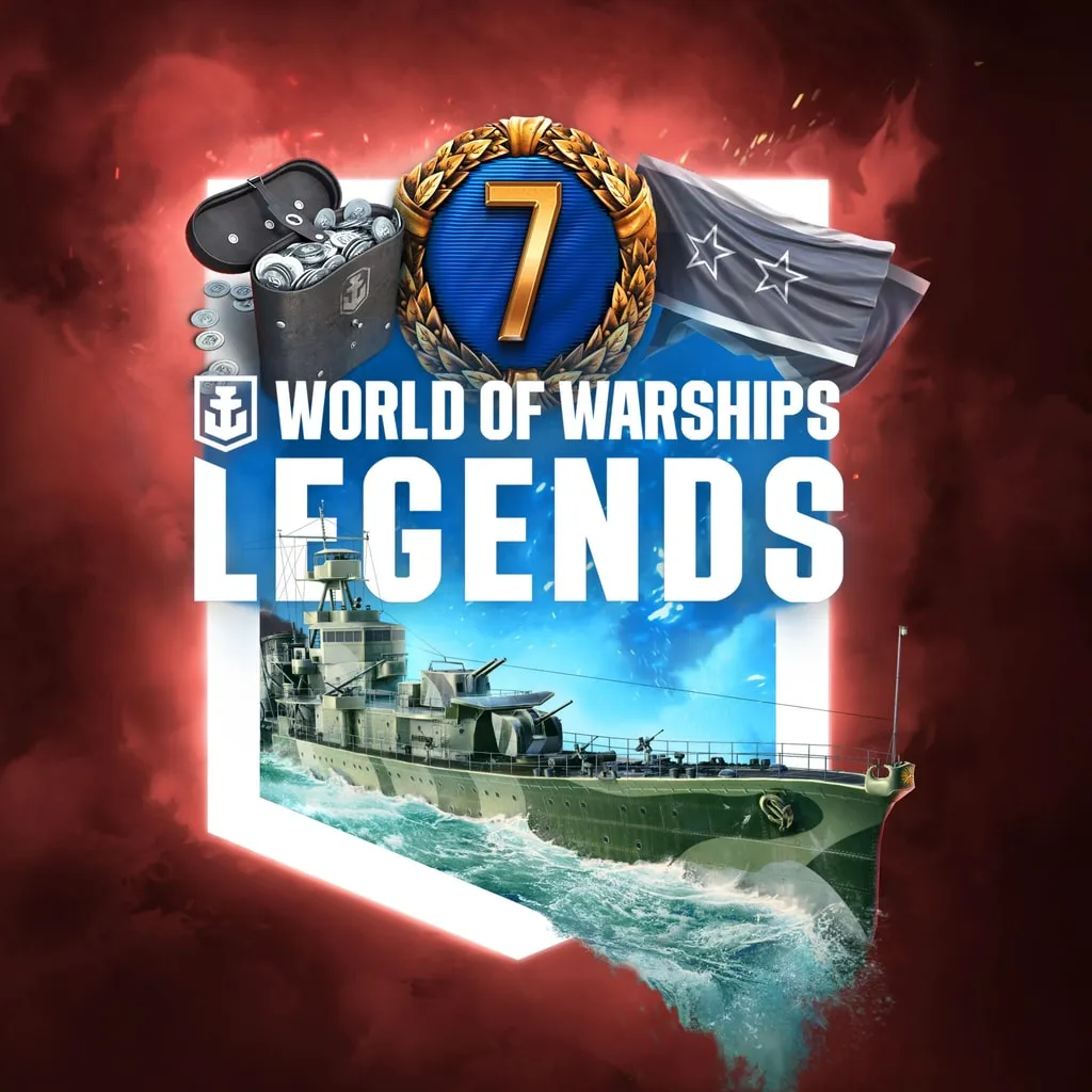 World of Warships: Legends — PS5 Mighty Starter Pack cover
