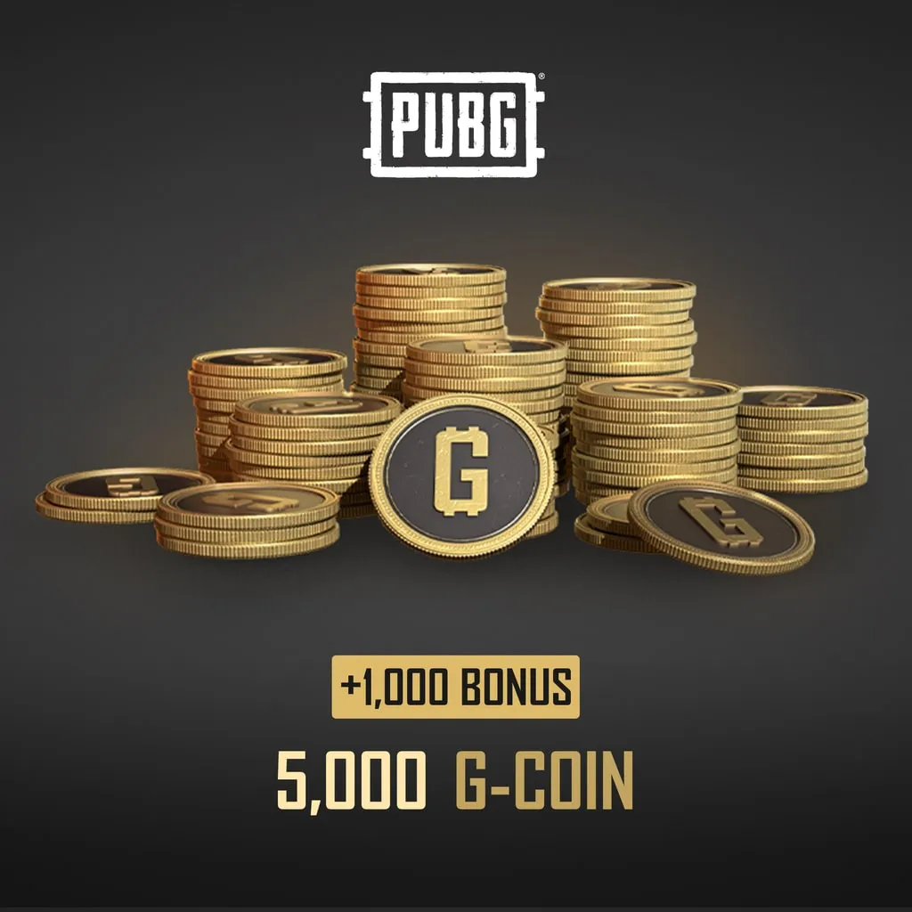 PUBG - 5,000 G-Coin (+1,000 Bonus) - изображение 1