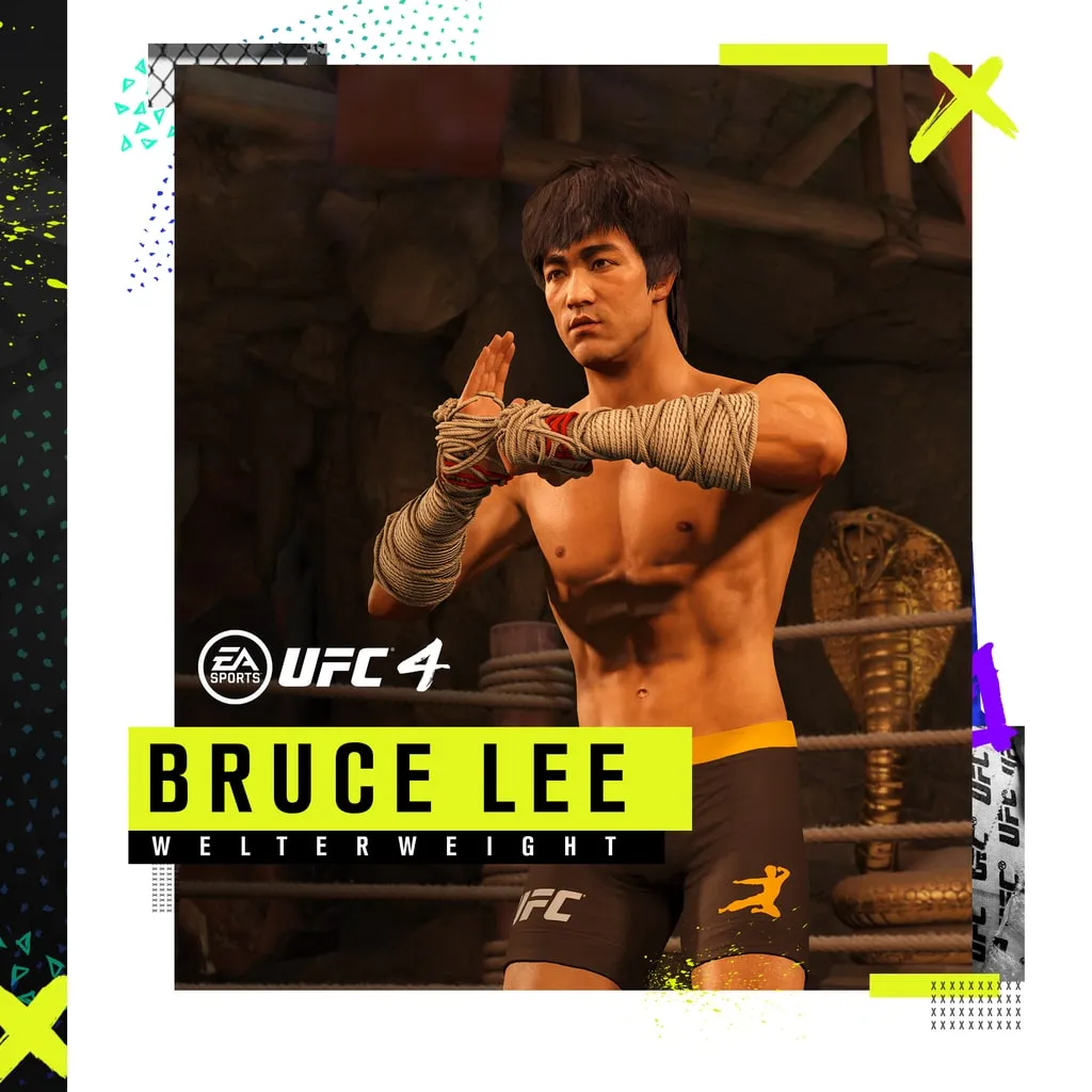 UFC 4 - Bruce Lee Welterweight [PS4] cover