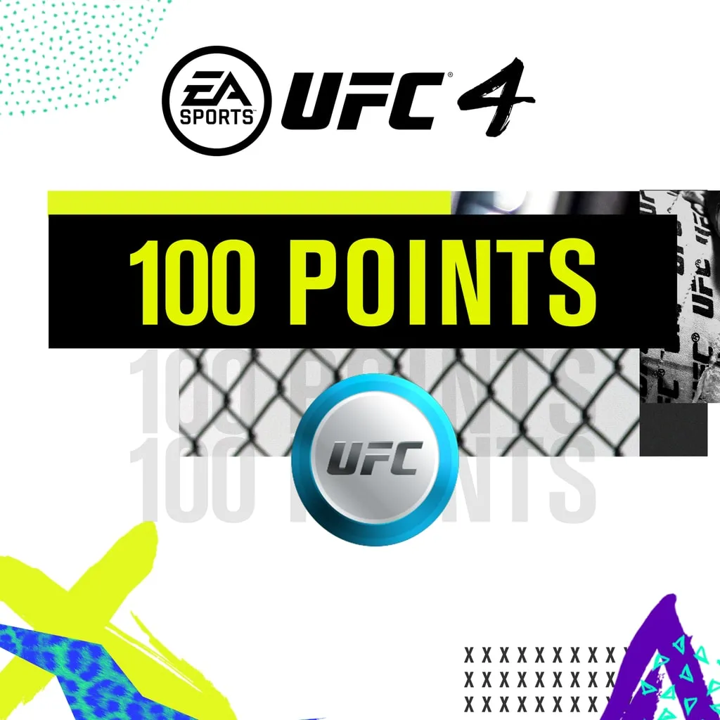 UFC 4 - 100 UFC POINTS cover