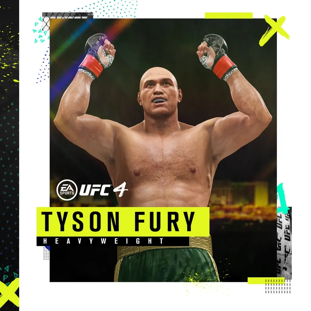 UFC 4 - Tyson Fury [PS4] cover