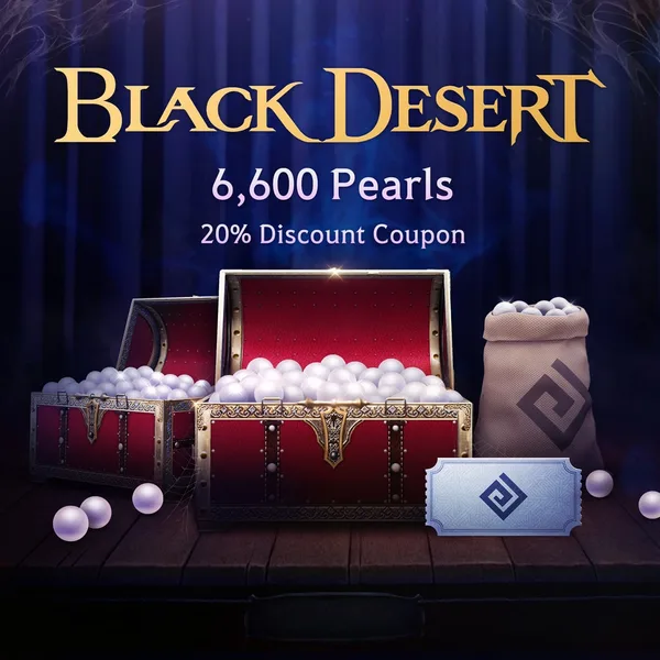 Black Desert - Halloween Special 6,600 Pearl Box: Oct 2026