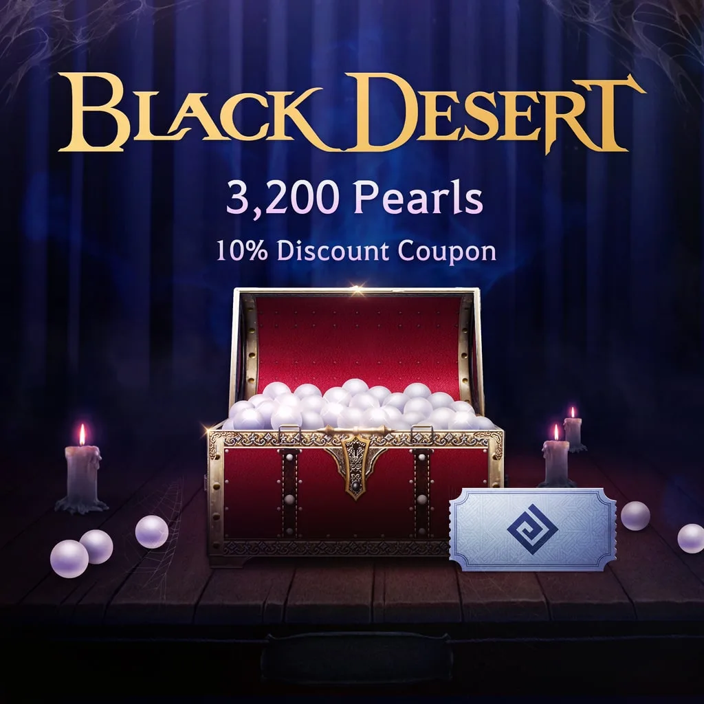Black Desert - Halloween Special 3,200 Pearl Box: Oct 2026 cover