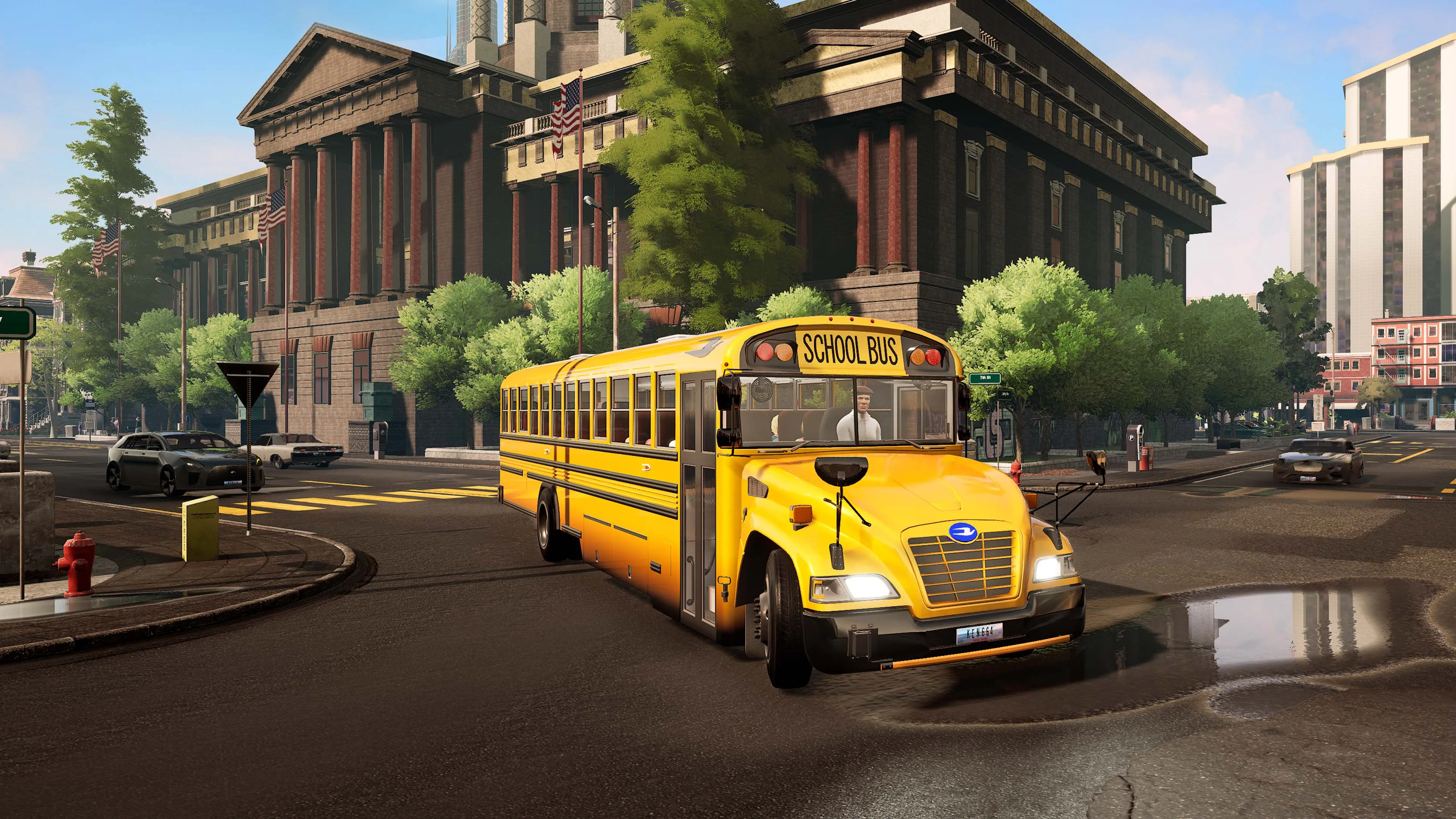 Bus Simulator 21 Next Stop - Official School Bus Extension [PS4,&nbsp;PS5] - изображение 4