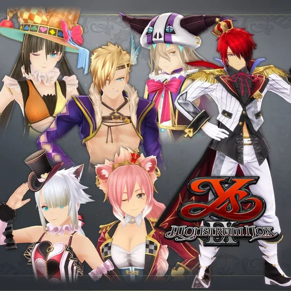 Ys IX: Monstrum Nox Monstrum Troupe Costume Bundle [PS4]