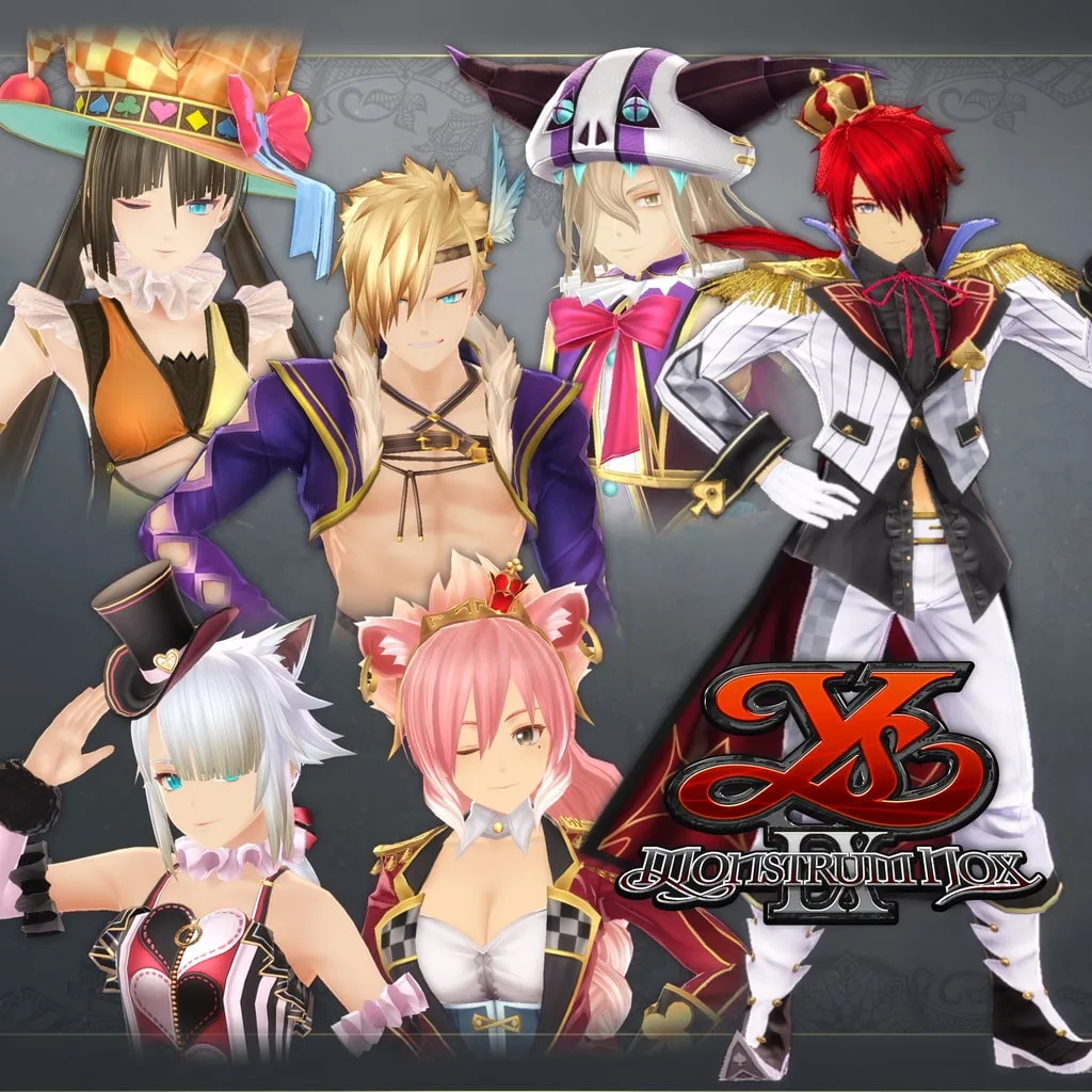 Ys IX: Monstrum Nox Monstrum Troupe Costume Bundle [PS4] - изображение 1
