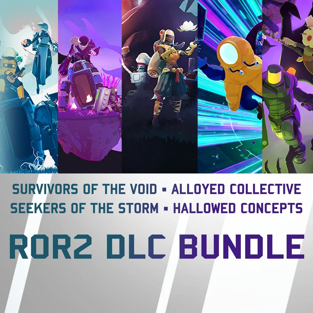 Risk of Rain 2 + Survivors of the Void + Seekers of the Storm + Alloyed Collective + Hallowed Concepts Bundle [PS4,&nbsp;PS5] cover