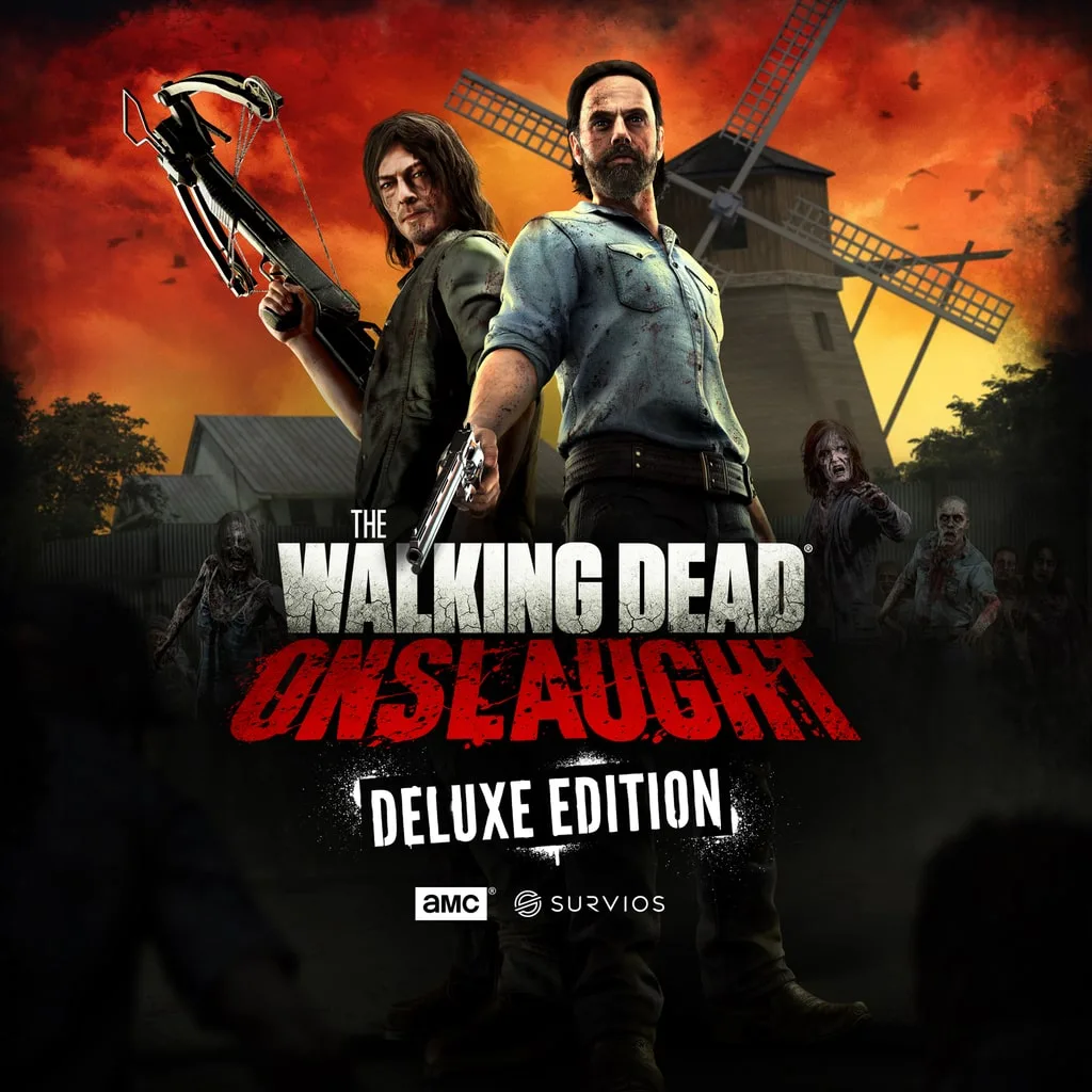 The Walking Dead Onslaught: Digital Deluxe [PS4] cover
