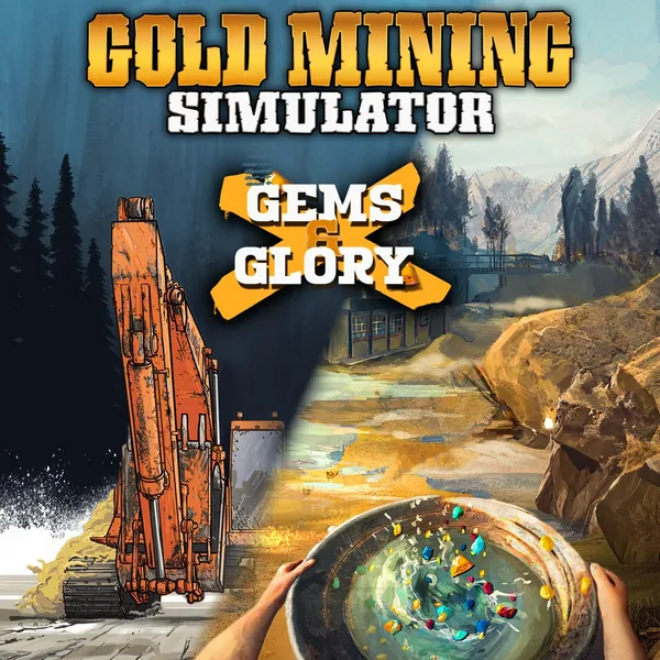 Gold Mining Simulator + Gems & Glory DLC (Bundle) [PS4]
