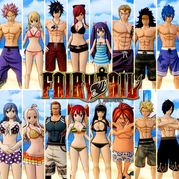 FAIRY TAIL: Special Swimsuit Costume Set for 16 Playable Characters [PS4]