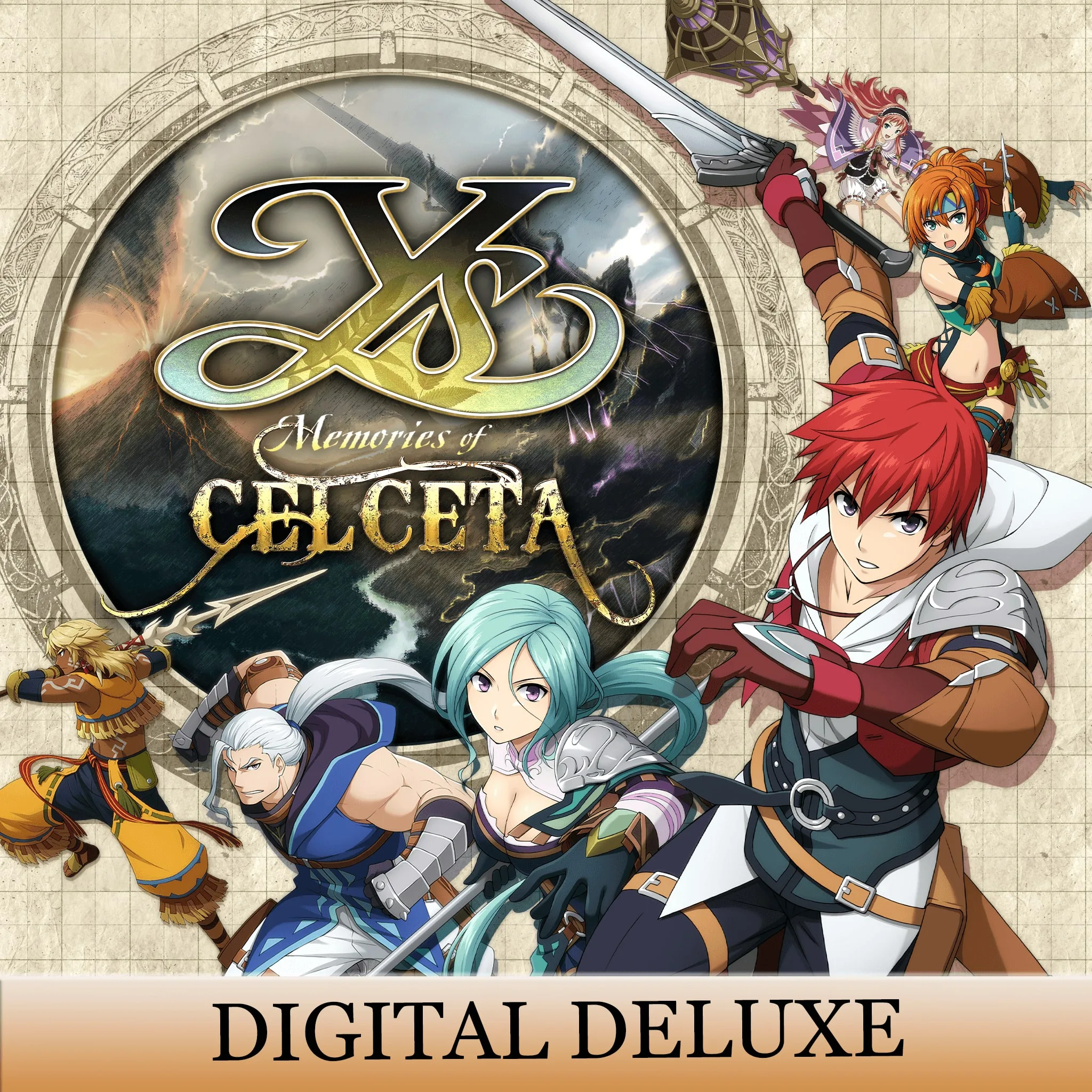 Ys: Memories of Celceta - Digital Deluxe [PS4] cover
