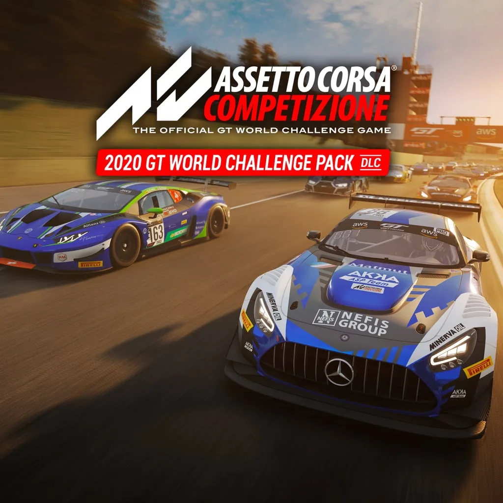 Assetto Corsa Competizione PS5 - 2020GT World Challenge Pack DLC cover
