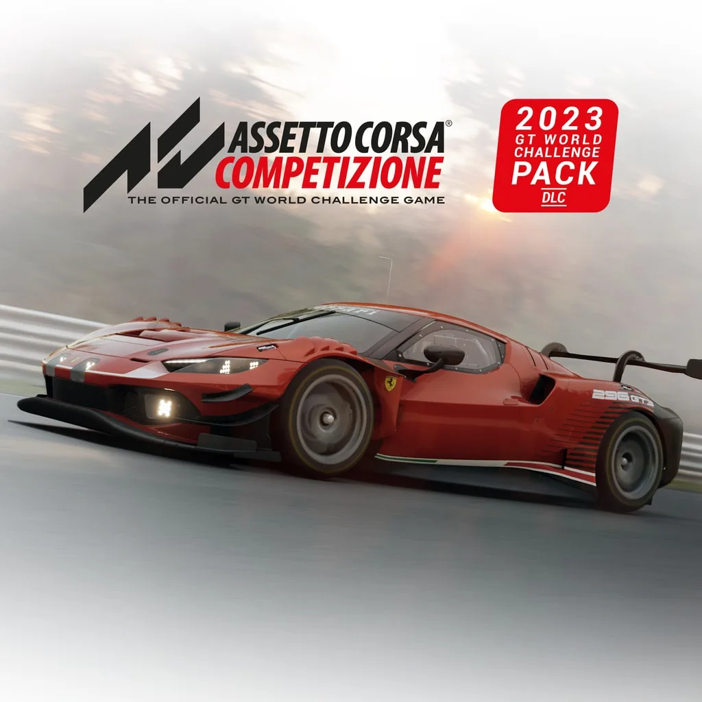 Assetto Corsa Competizione PS5 - 2023 GT World Challenge Pack DLC cover