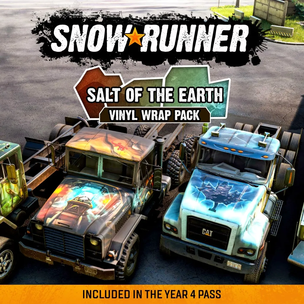 SnowRunner – Salt of the Earth Vinyl Wrap Pack [PS4, PS5] - изображение 1