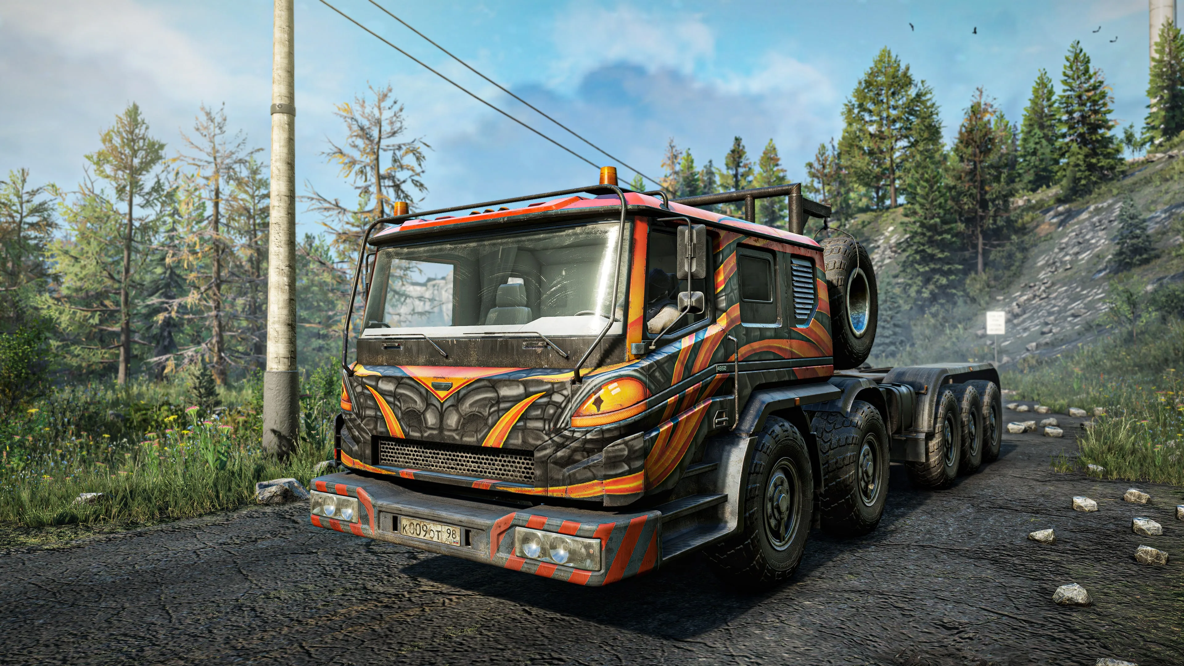 SnowRunner - Burning Bright Vinyl Wrap Pack [PS4] - изображение 3
