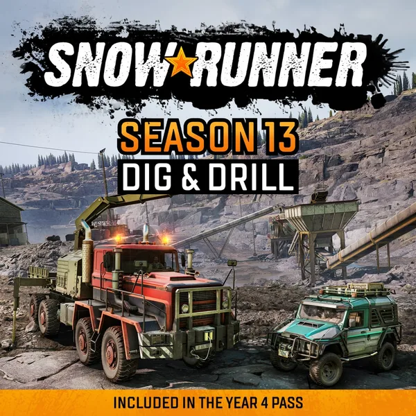 SnowRunner - Season 13: Dig & Drill [PS4, PS5]