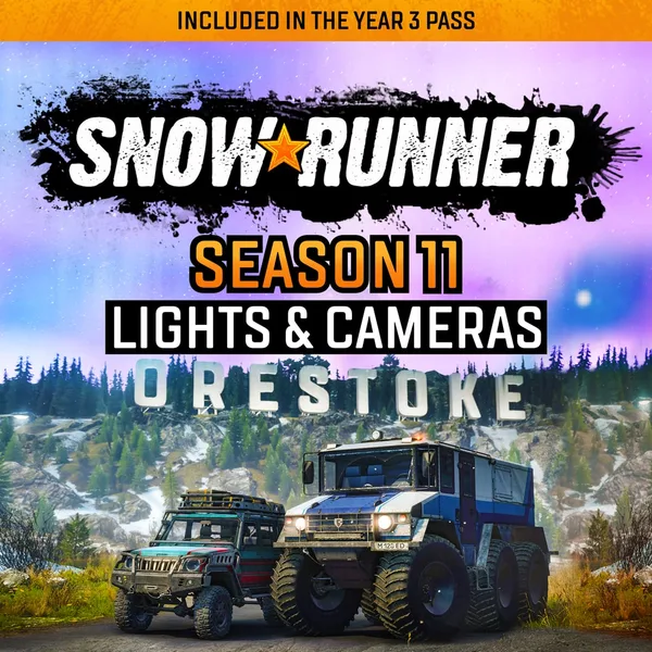 SnowRunner - Season 11: Lights & Cameras [PS4, PS5]