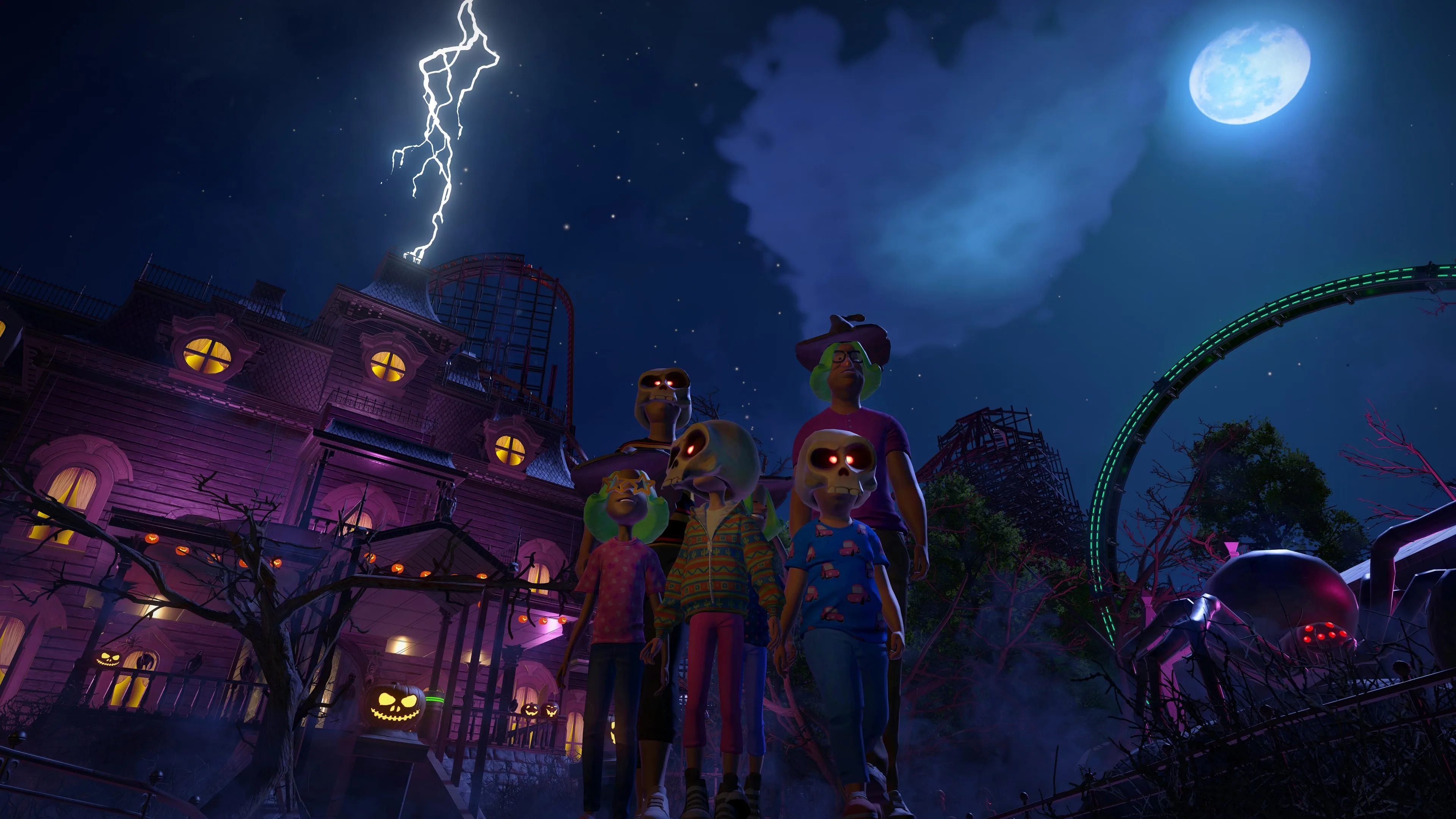 Planet Coaster: Spooky Pack [PS4, PS5] - изображение 4