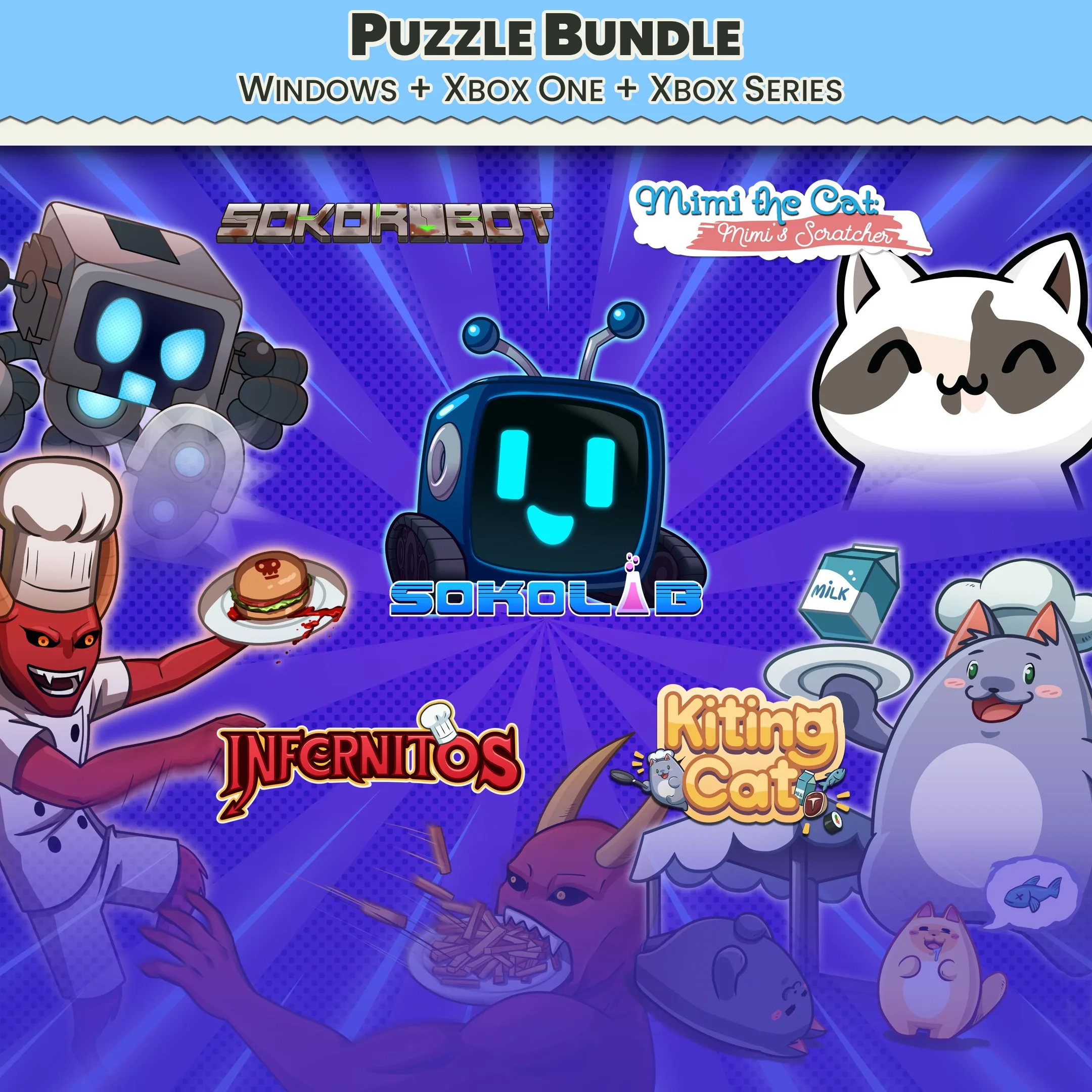 Puzzle Bundle Xbox+PC - HoneyLand, Sokos and Cats! [One,&nbsp;X|S] - изображение 1