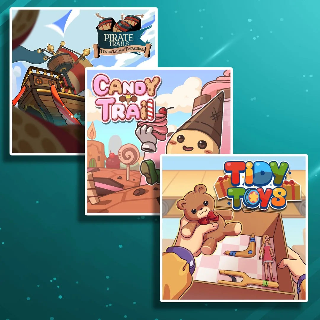 Pirate Trails: Tentacles and Treasures + Candy Trail + Tidy Toys (Bundle) [One,&nbsp;X|S] - изображение 1