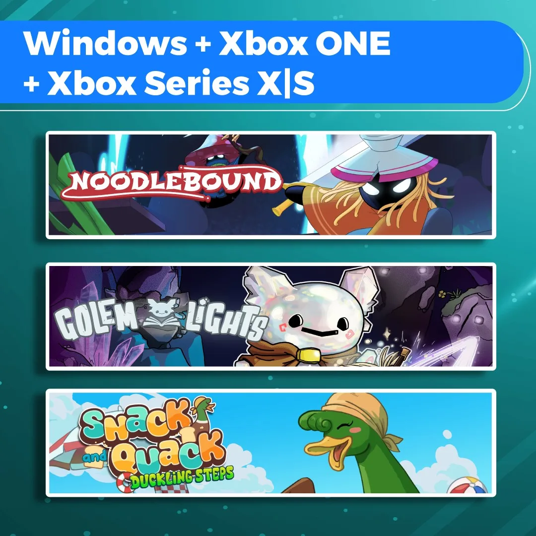 Noodlebound + Golem Lights + Snack and Quack: Duckling Steps (Bundle) [One,&nbsp;X|S] - изображение 1
