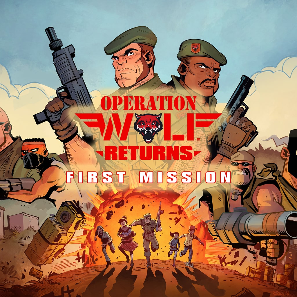 Operation Wolf Returns: First Mission [PS4,&nbsp;PS5] cover