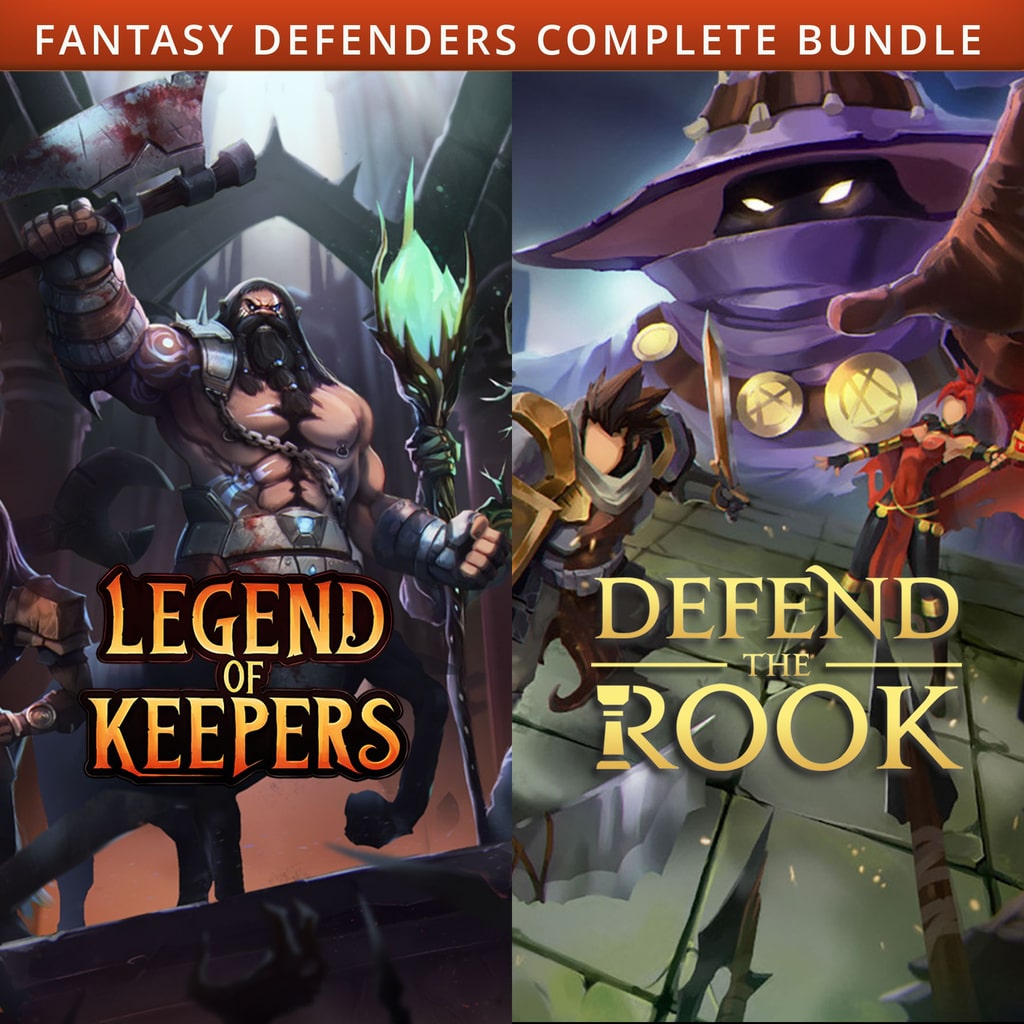 Fantasy Defenders Complete Bundle: Legend of Keepers and Defend the Rook [PS4,&nbsp;PS5] cover