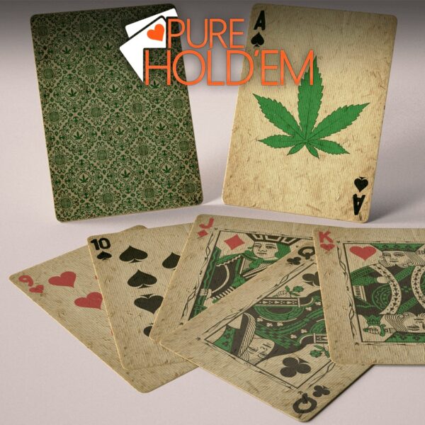 Pure Hold'em World Poker Championship 100% Hemp Card Deck [PS4]