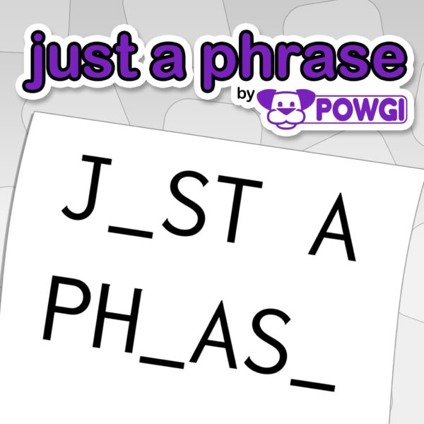 Just a Phrase by POWGI [PS4]