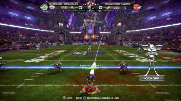 Mutant Football League – Brawltimore Razors [PS4] - изображение 4