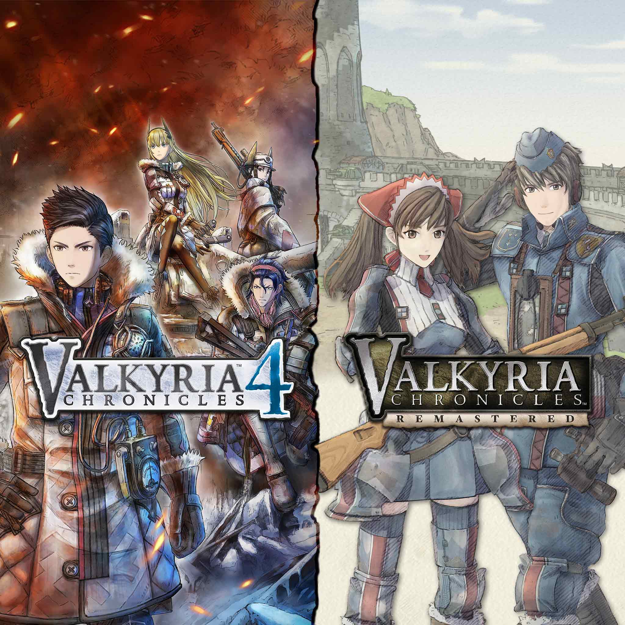 Valkyria Chronicles Remastered + Valkyria Chronicles 4 Bundle cover