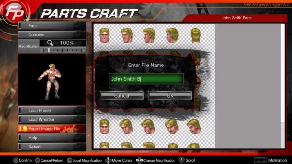 Fire Pro Wrestling World – Parts Craft [PS4] - изображение 3