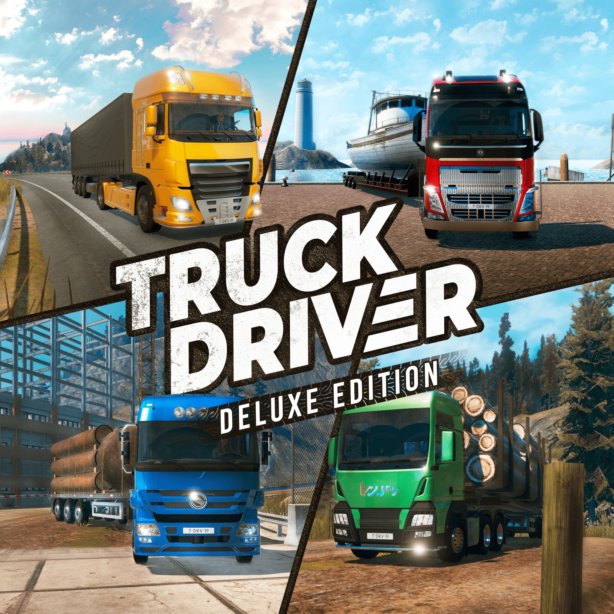 Truck Driver - Deluxe Edition [PS4] cover