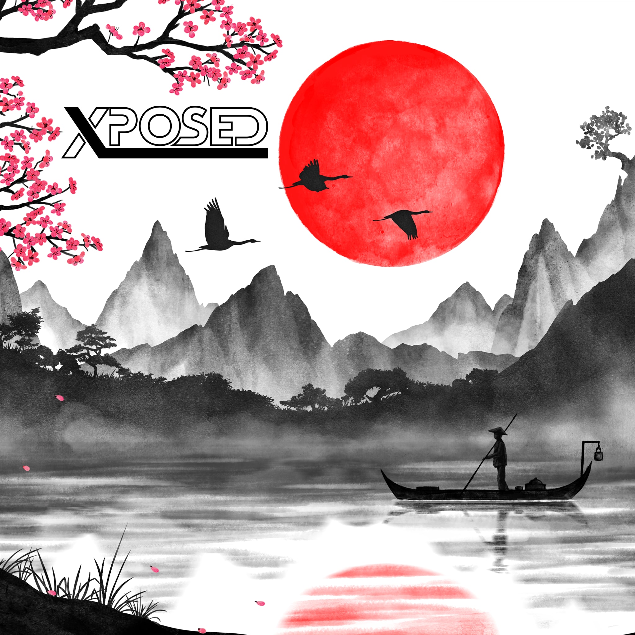 XPOSED - Sakura River Dynamic Theme [PS4] cover