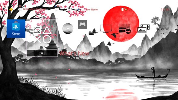 XPOSED - Sakura River Dynamic Theme [PS4] - изображение 2