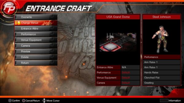 Fire Pro Wrestling World - Entrance Craft [PS4] - изображение 2