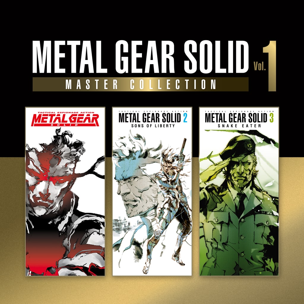 METAL GEAR SOLID: MASTER COLLECTION Vol.1 PS4 &amp; PS5 cover