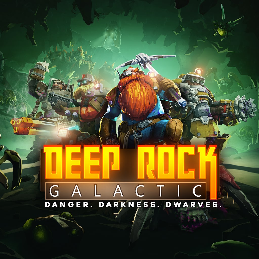 Deep Rock Galactic PS4 &amp; PS5 cover