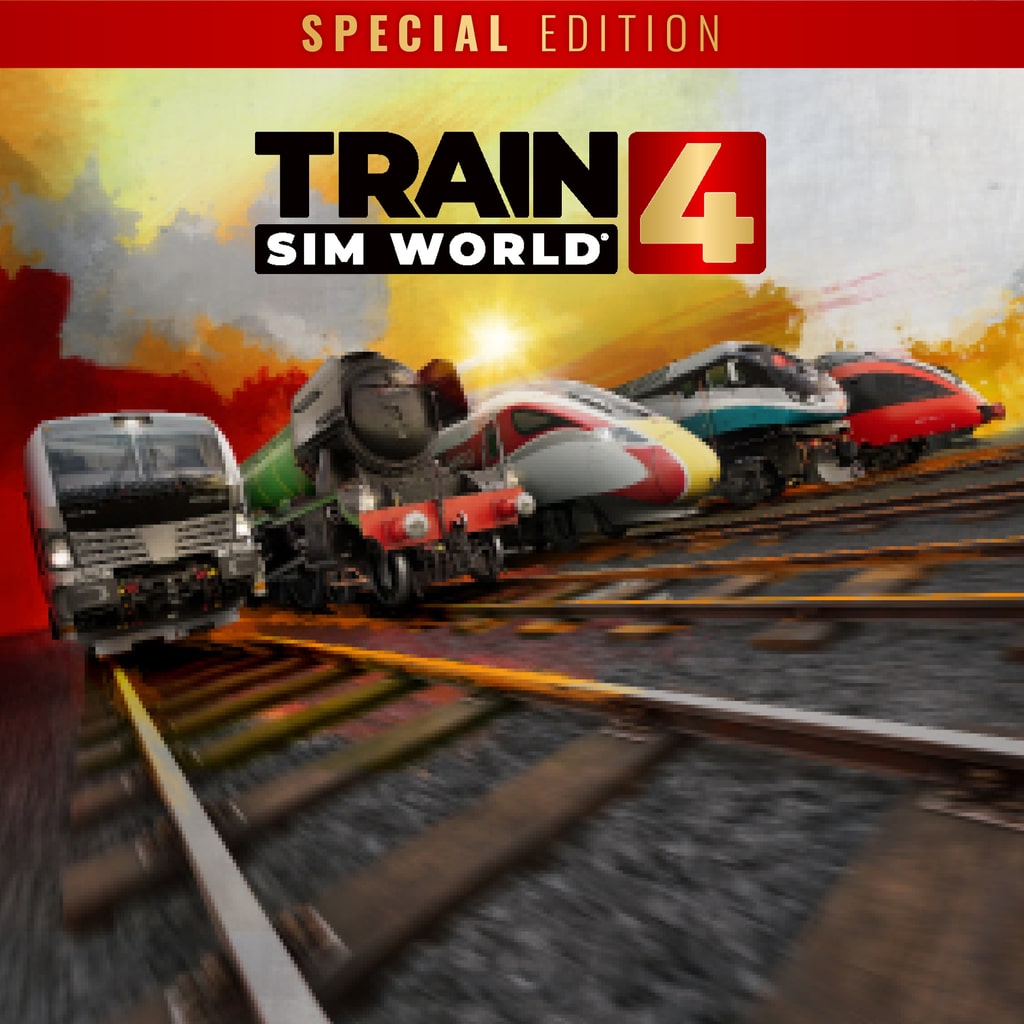 Train Sim World® 4: Special Edition PS4 &amp; PS5 cover