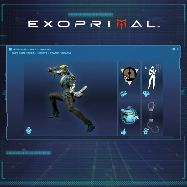 Exoprimal - Zephyr Security Guard Set [PS4, PS5]