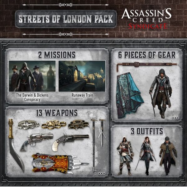 Assassin's Creed Syndicate - Streets of London Pack [PS4]