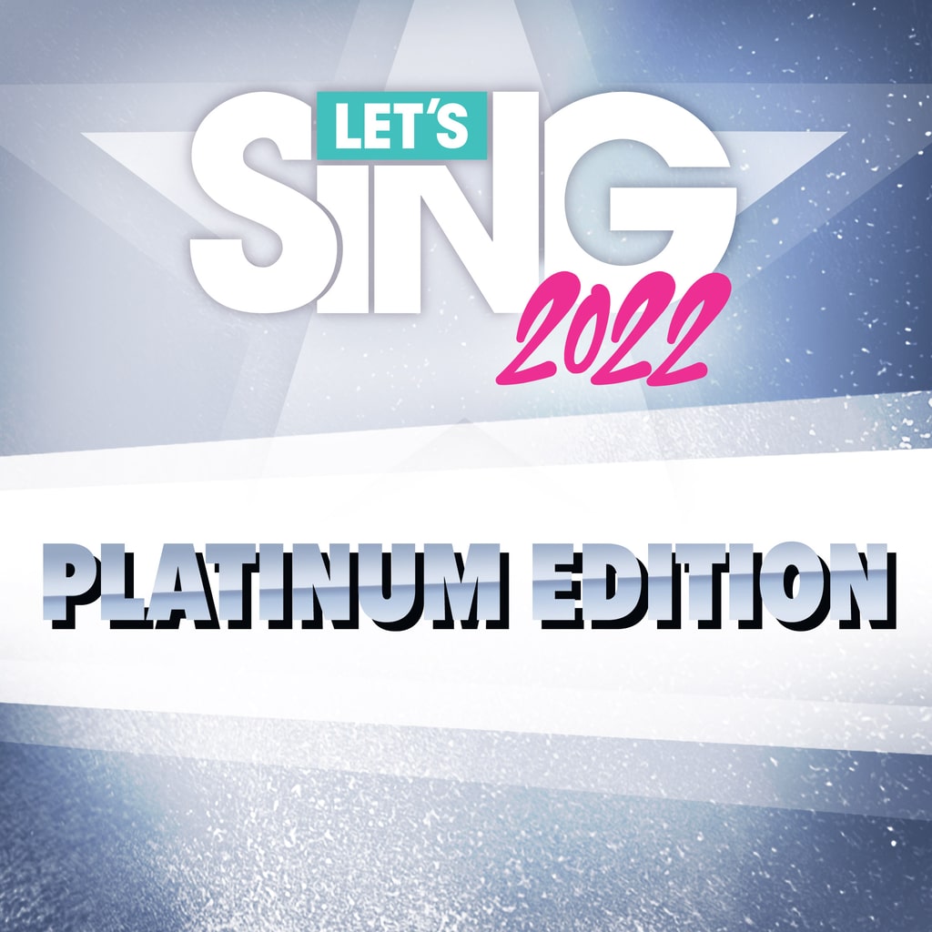 Let's Sing 2022 Platinum Edition [PS4,&nbsp;PS5] cover