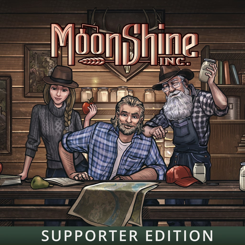 Moonshine Inc.: Supporter Edition [PS4,&nbsp;PS5] cover