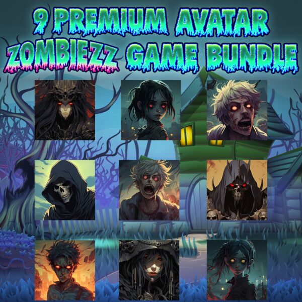 9 Premium Avatar Zombiezz Game Bundle [PS4] - изображение 1