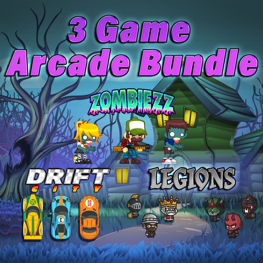 3 Game Arcade Bundle [PS4] cover