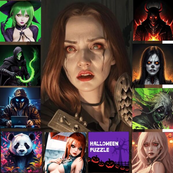 Halloween Puzzle Avatar Bundle [PS4] - изображение 1