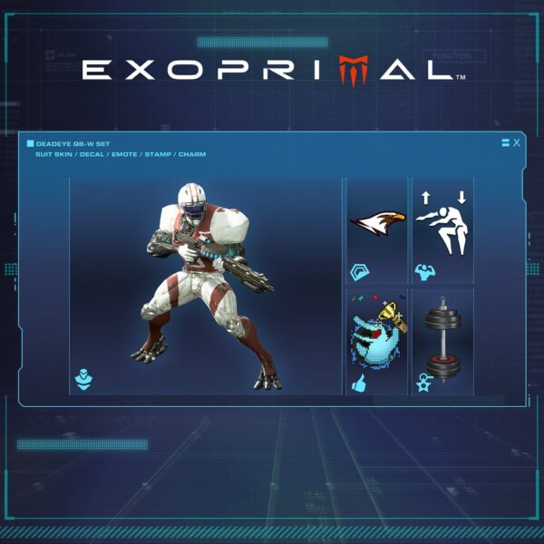 Exoprimal - Deadeye QB-W Set [PS4, PS5]